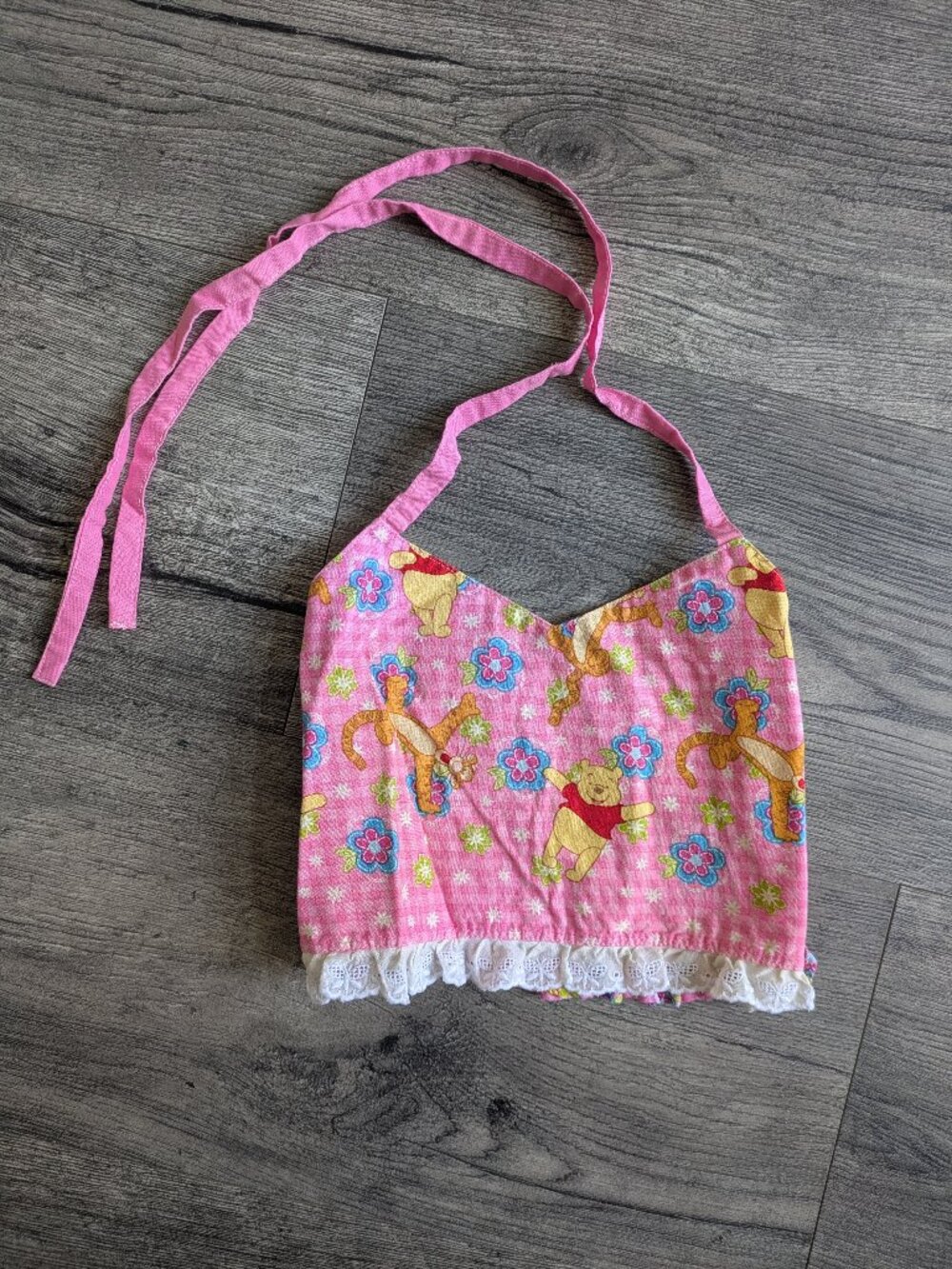 VINTAGE Winnie the Pooh baby crop shirt